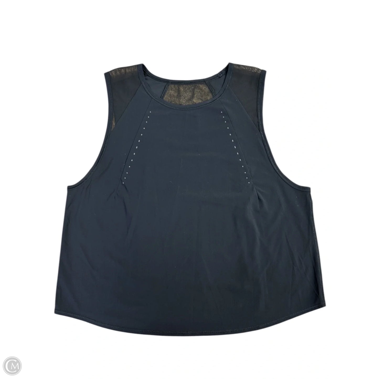 Athletic Tank Top By Lululemon In Black, Size: 4