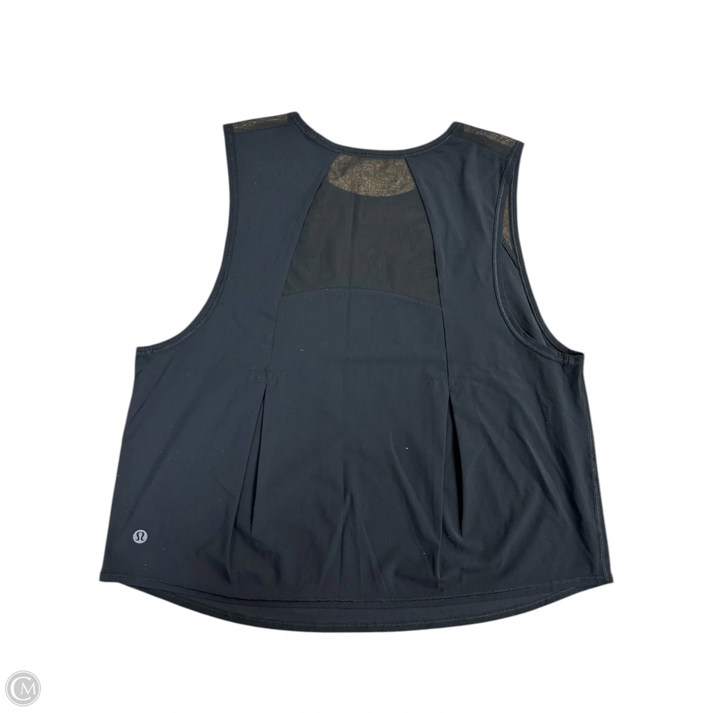 Athletic Tank Top By Lululemon In Black, Size: 4