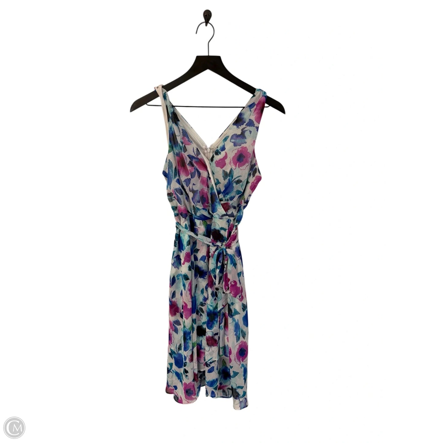Dress Party Short By Dkny In Floral Print, Size: 12p