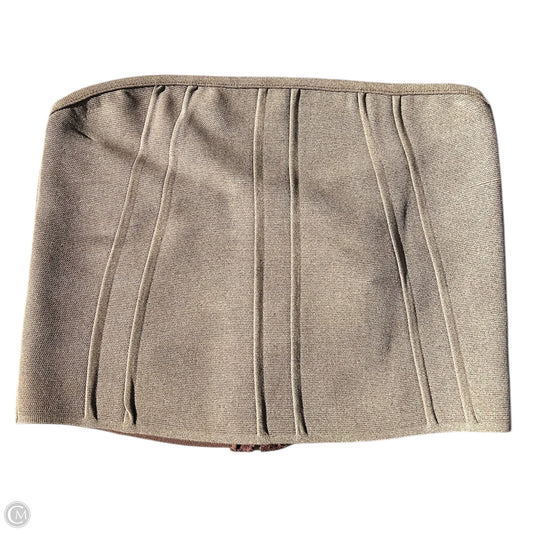 Top Sleeveless By Pilcro In Brown, Size: L