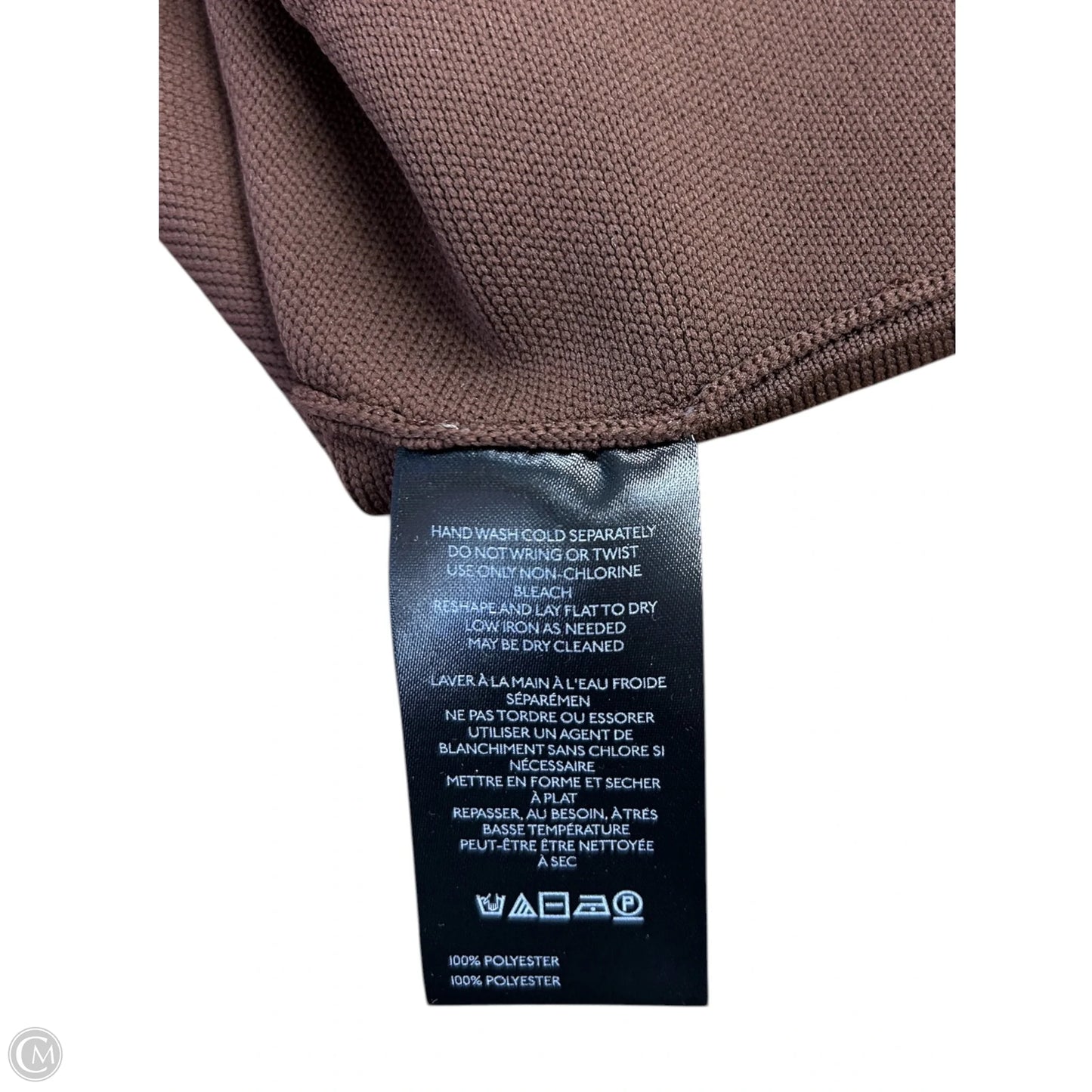 Top Sleeveless By Pilcro In Brown, Size: L