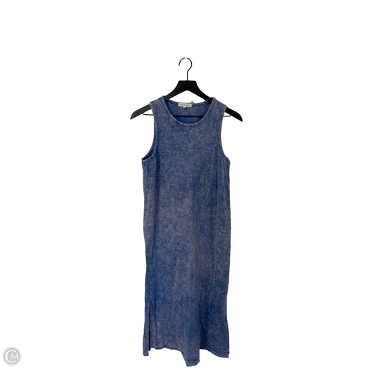 Dress Casual Midi By Clothes Mentor In Blue, Size: S