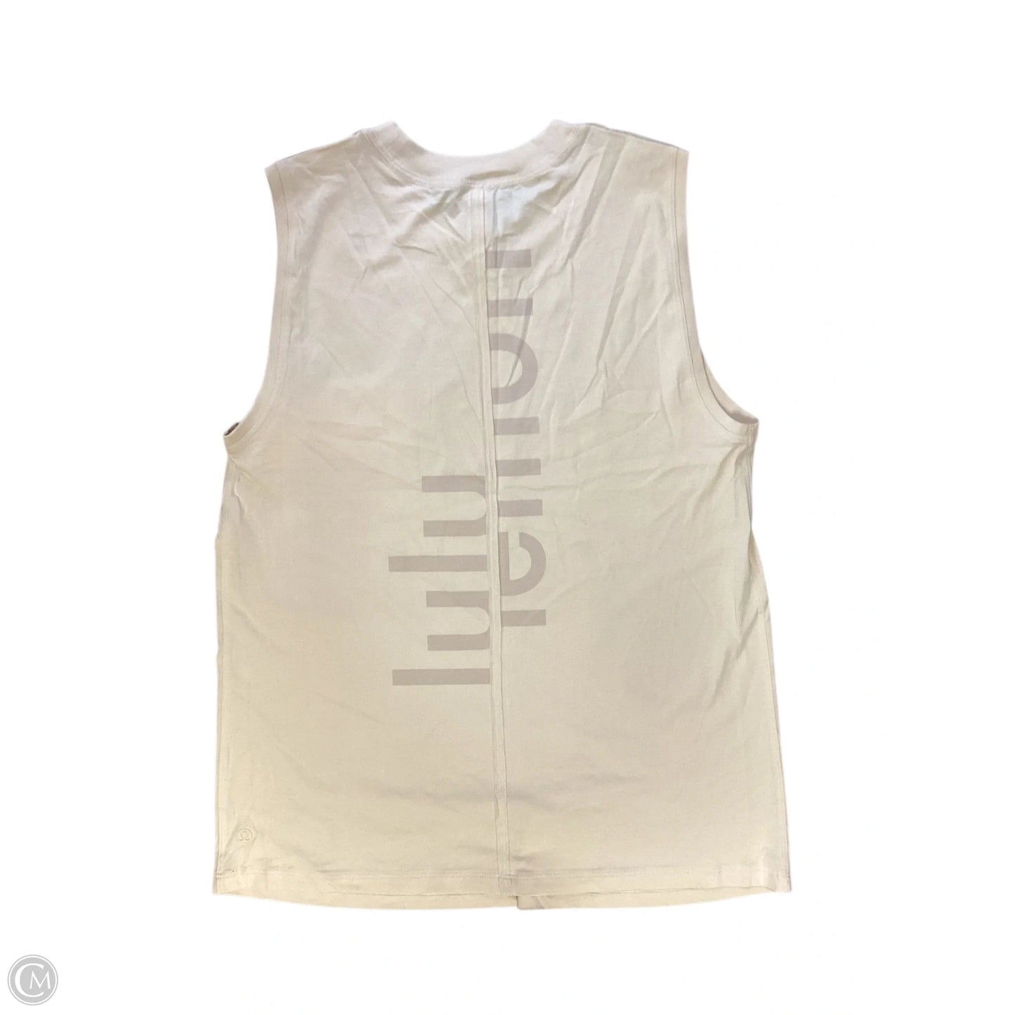 Athletic Tank Top By Lululemon In Tan, Size: 6