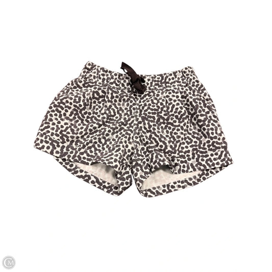 Athletic Shorts By Lululemon In Animal Print, Size: 4