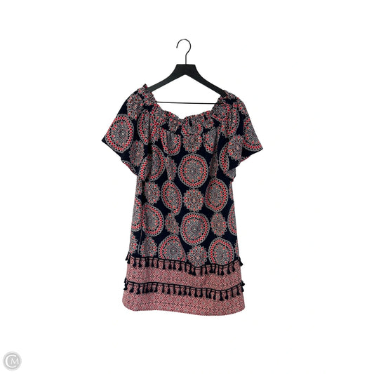 Dress Party Short By Maggy London In Geometric Pattern, Size: 8