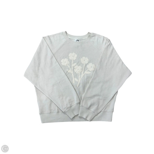 Sweatshirt Crewneck By Old Navy In Ivory, Size: S