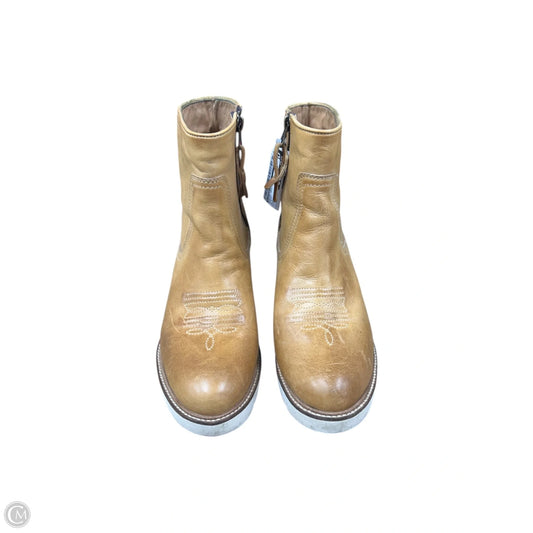 Boots Western By Lucchese In Brown, Size: 8.5