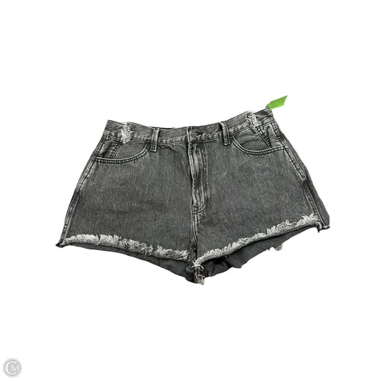Shorts By Kancan In Black Denim, Size: 10