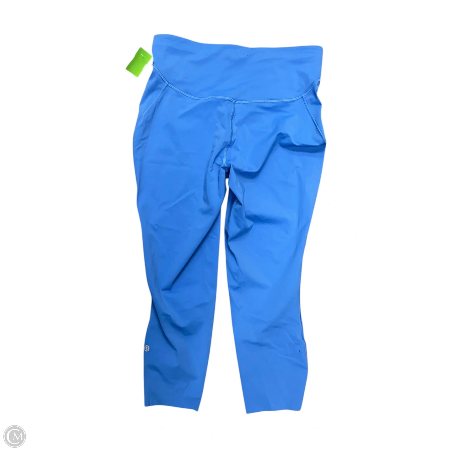 Athletic Leggings By Lululemon In Blue, Size: 12