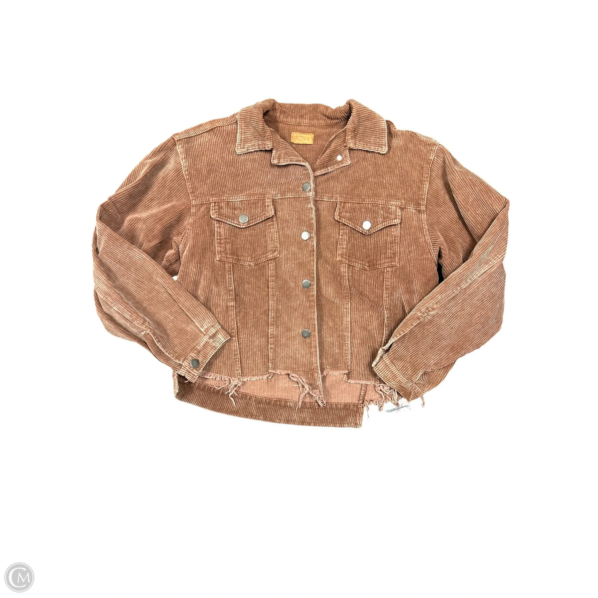Jacket Other By Pol In Brown, Size: S