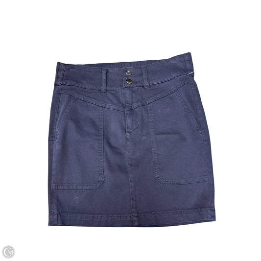 Skirt Mini & Short By Liverpool In Blue, Size: 2