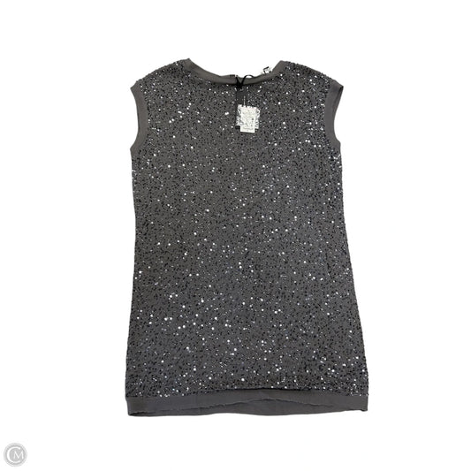 Dress Party Short By Clothes Mentor In Grey, Size: 10