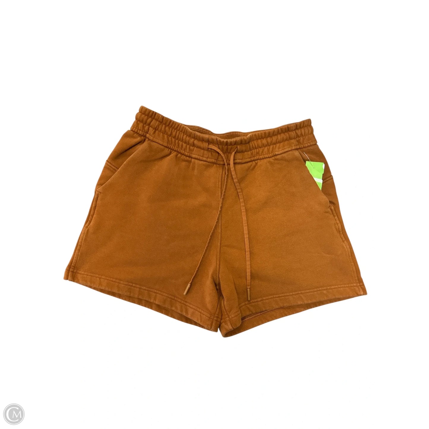 Athletic Shorts By Lululemon In Orange, Size: 6