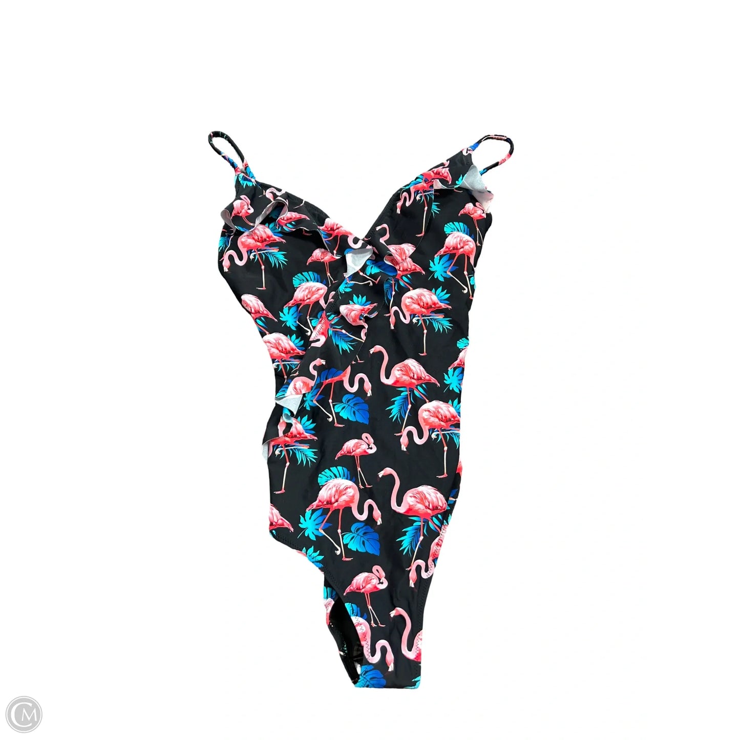 Swimsuit By Cupshe In Black & Pink, Size: L