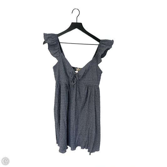 Dress Casual Short By Hem & Thread In Blue, Size: S