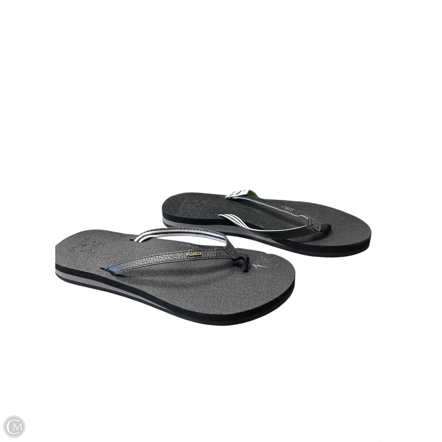 Sandals Flip Flops By Clothes Mentor In Black, Size: 11