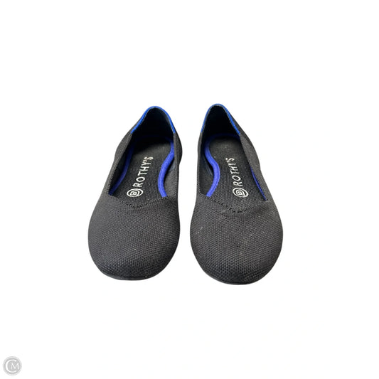 Shoes Flats By Rothys In Black, Size: 6.5