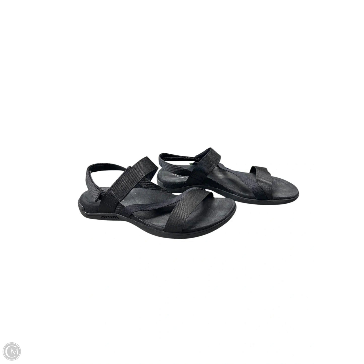 Sandals Flats By Merrell In Black, Size: 8