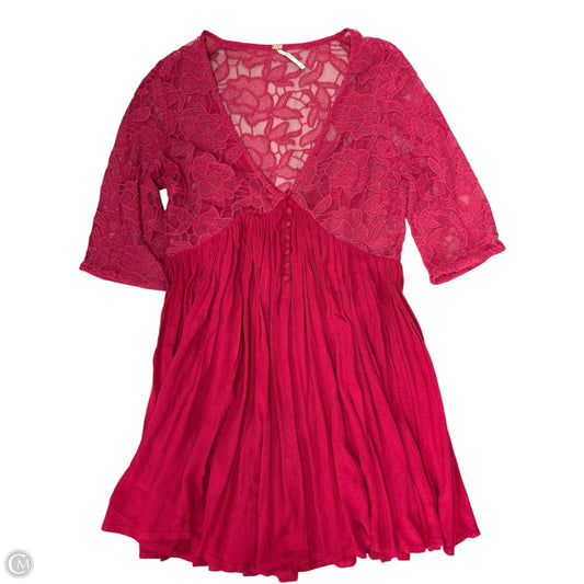 Dress Casual Short By Free People In Pink, Size: S