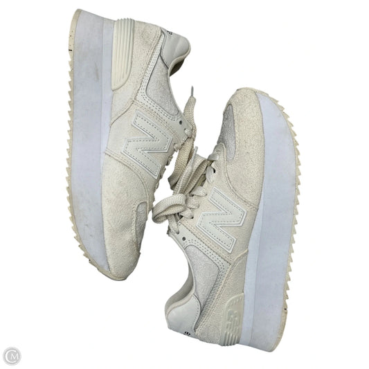 Shoes Sneakers Platform By New Balance In White, Size: 8