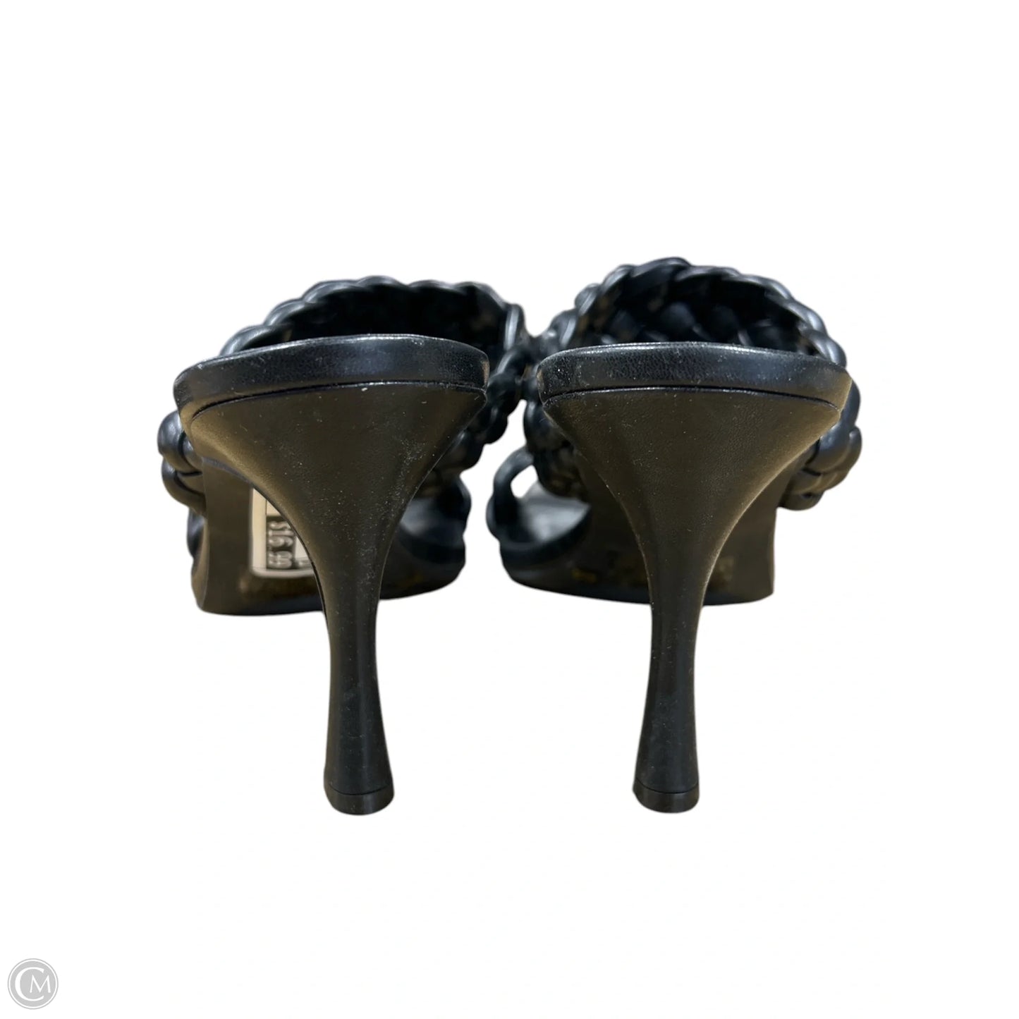 Sandals Heels Kitten By Inc In Black, Size: 9
