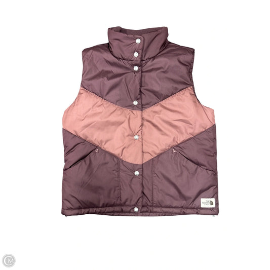 Vest Puffer & Quilted By The North Face In Purple, Size: M