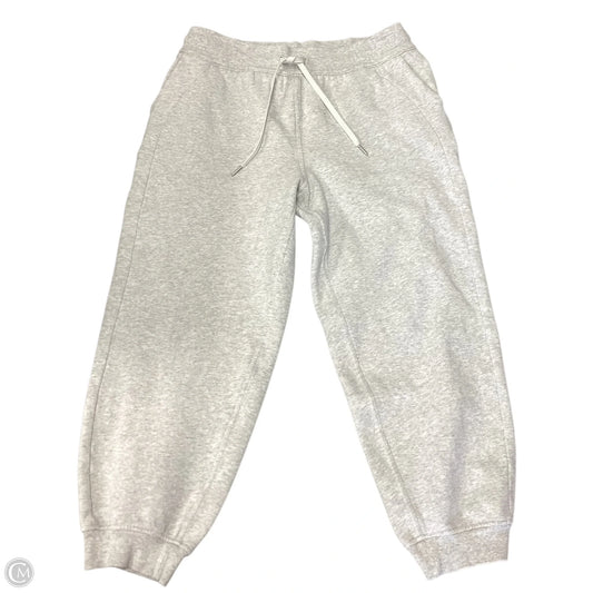 Athletic Pants By Lululemon In Grey, Size: 10