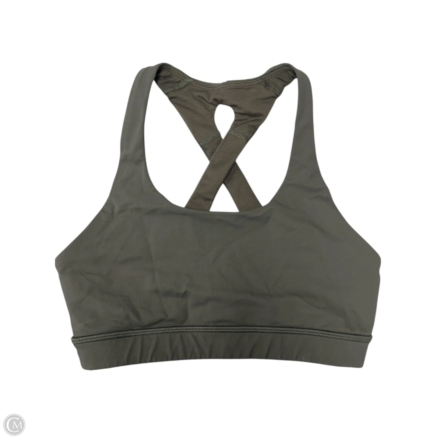 Athletic Bra By Lululemon In Green, Size: 4