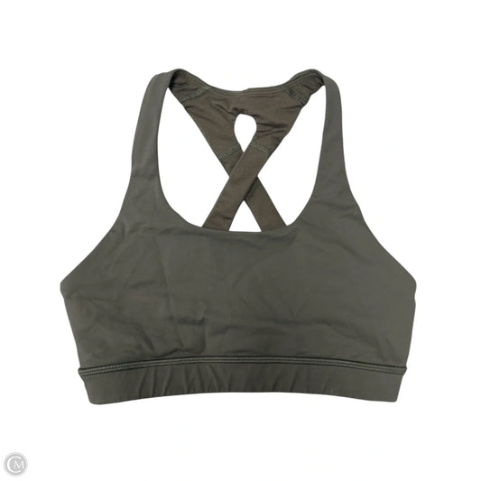 Athletic Bra By Lululemon In Green, Size: 4