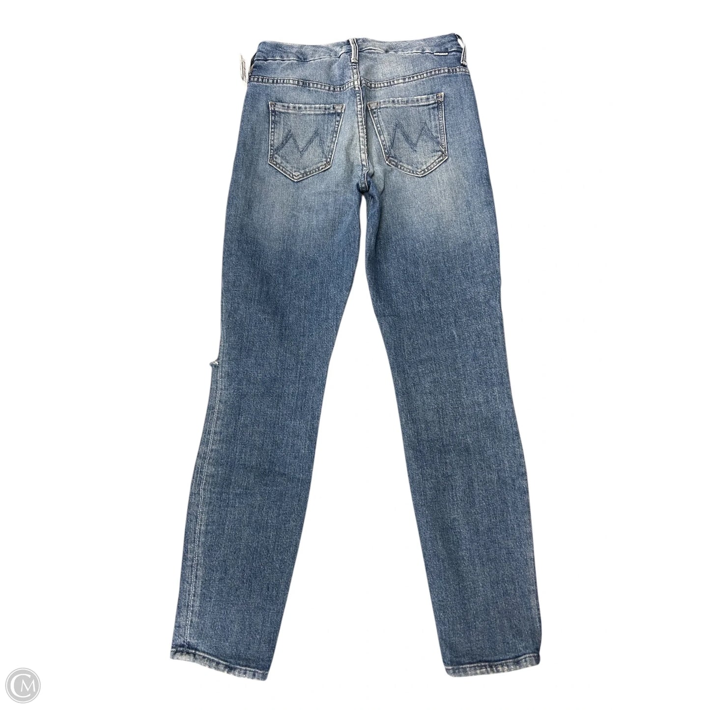 Jeans Skinny By Mother In Blue Denim, Size: 0