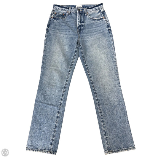 Jeans Straight By Pistola In Blue Denim, Size: 2