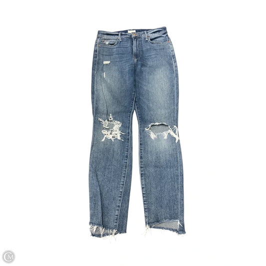Jeans Skinny By Mother In Blue Denim, Size: 2