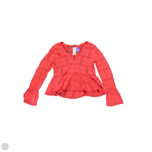 Sweater By Pilcro In Coral, Size: S
