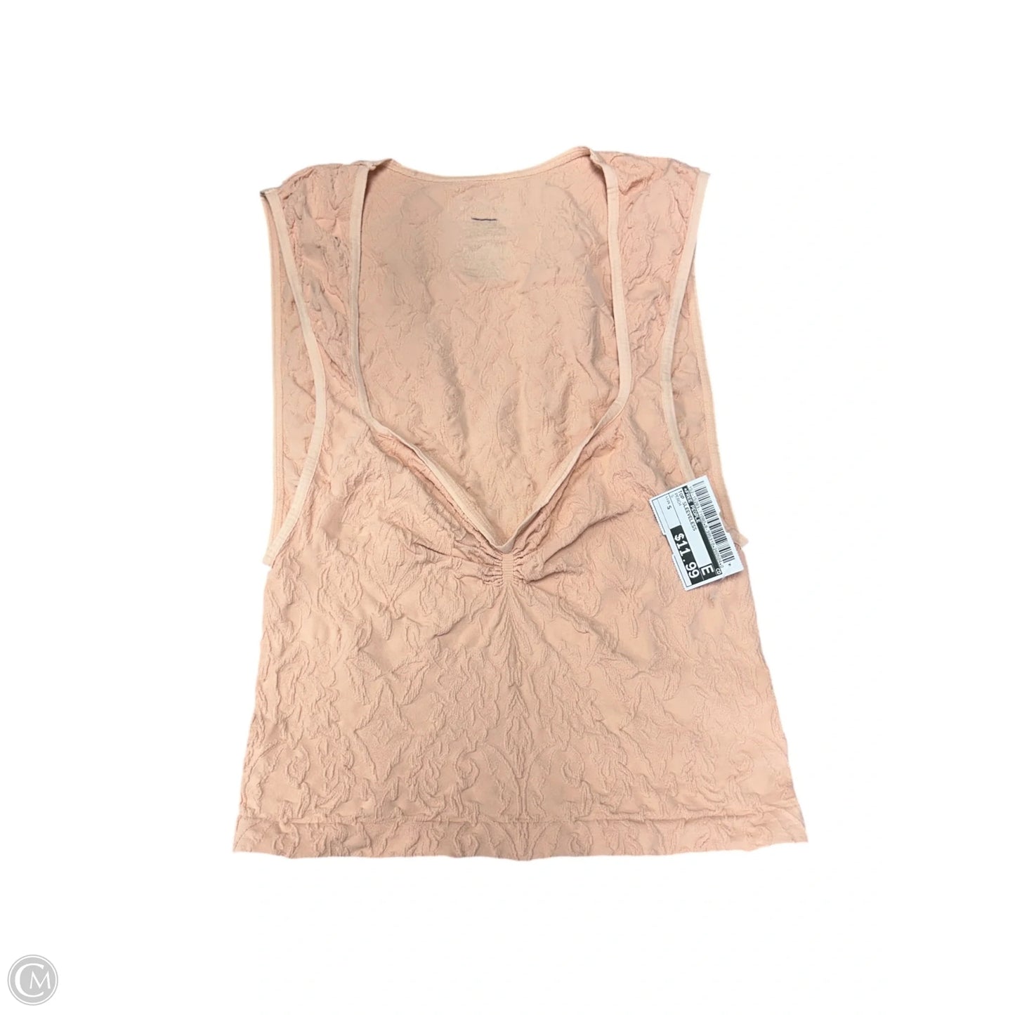 Top Sleeveless By Free People In Peach, Size: S