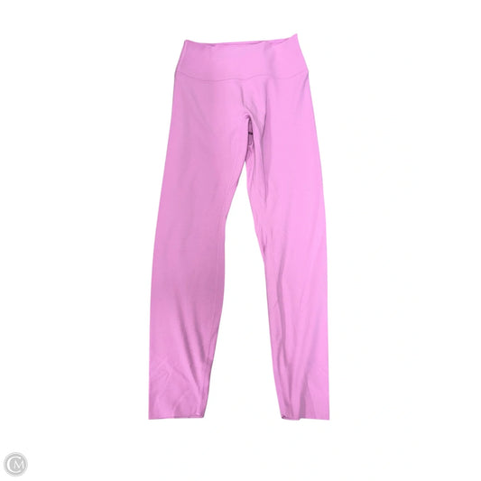 Athletic Leggings By Nike Apparel In Pink, Size: S