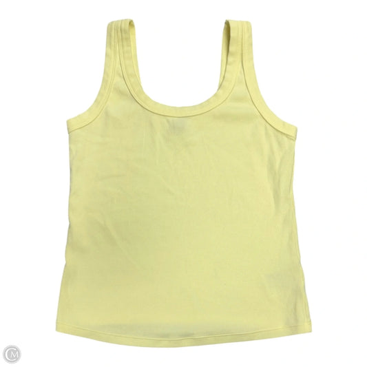 Top Sleeveless By Clothes Mentor In Yellow, Size: M