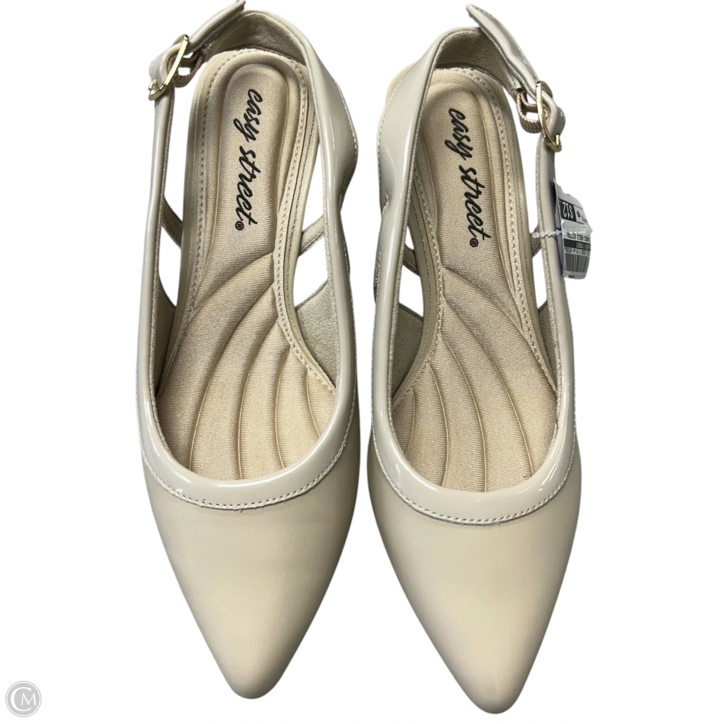 Shoes Heels Kitten By Easy Street In Beige, Size: 6