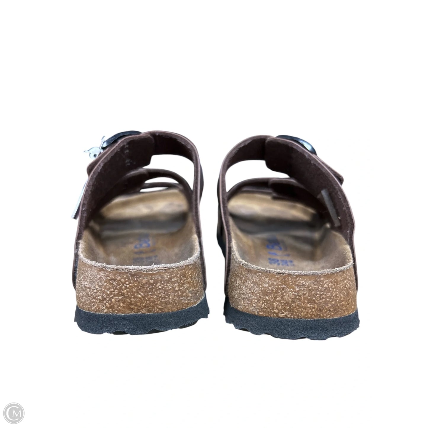 Sandals Flats By Clothes Mentor In Brown, Size: 7