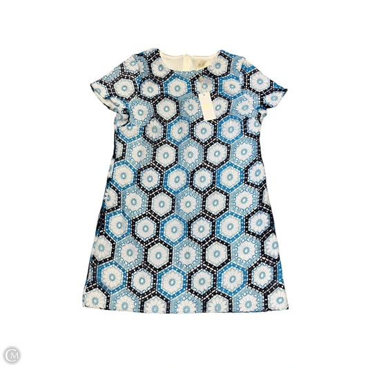 Dress Designer By Lilly Pulitzer In Blue & White, Size: 12