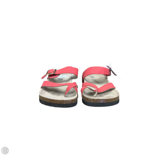 Sandals Flats By Cliffs By White Mountain In Red, Size: 7.5