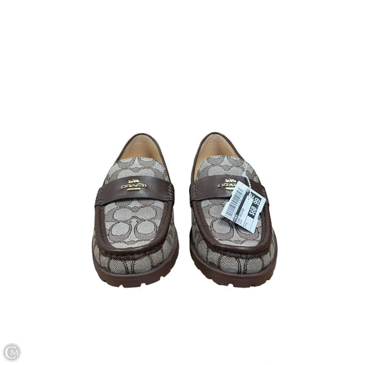 Shoes Designer By Coach In Brown, Size: 7