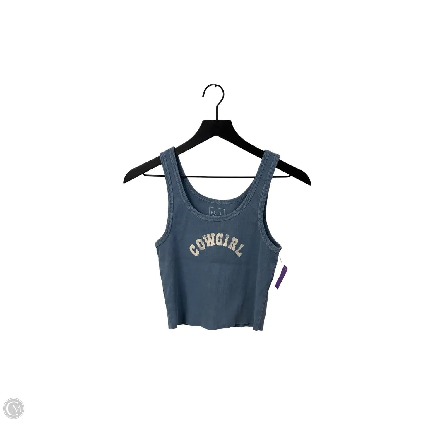 Top Sleeveless By Full Tilt In Blue, Size: M