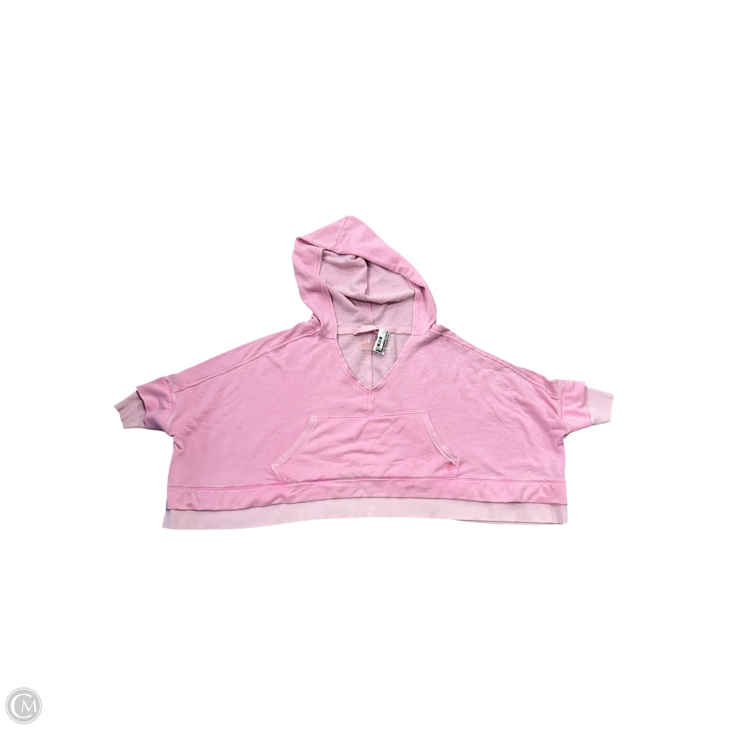 Sweatshirt Hoodie By Free People In Pink, Size: Xs