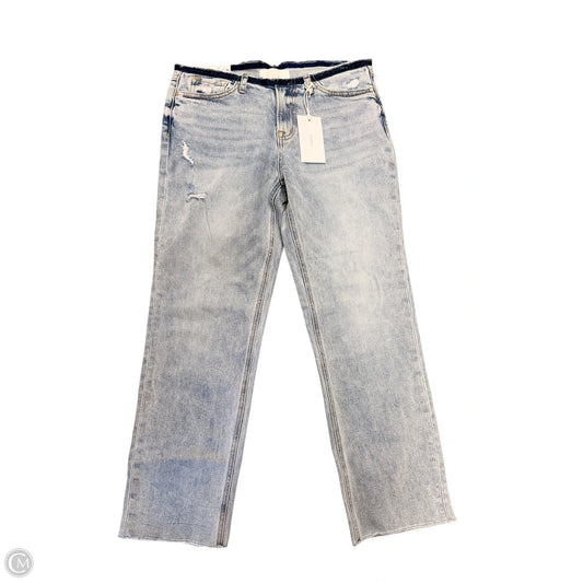 Jeans Straight By Vervet In Blue Denim, Size: 4