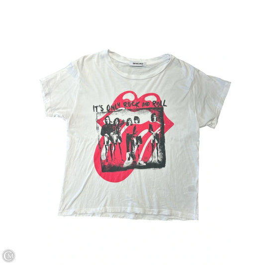 Top Short Sleeve By Daydreamer In White, Size: S