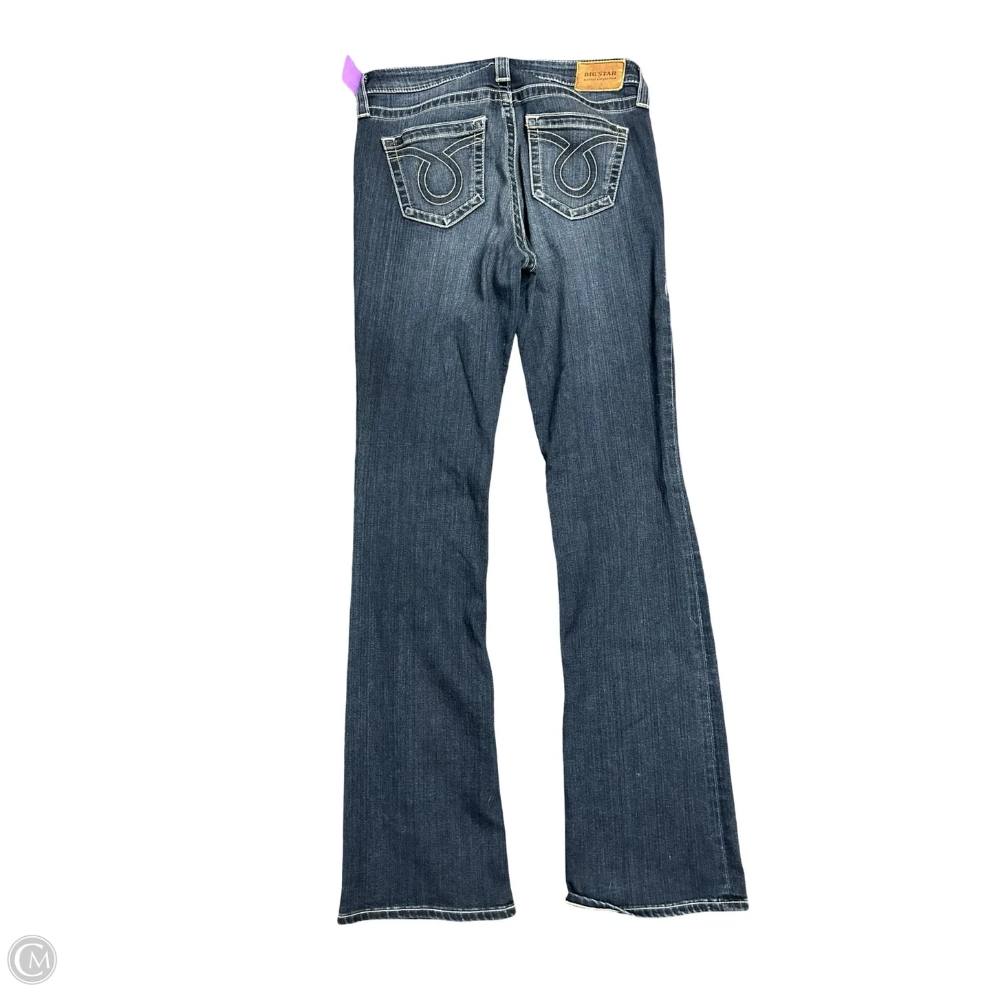 Jeans Boot Cut By Big Star In Blue Denim, Size: 6l