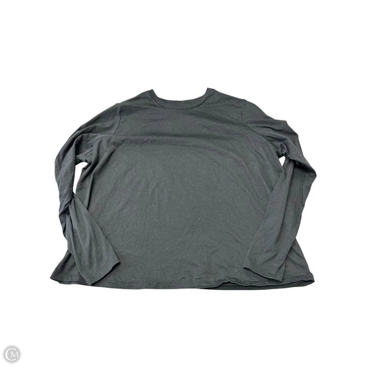 Top Long Sleeve By Skims In Black, Size: Xl