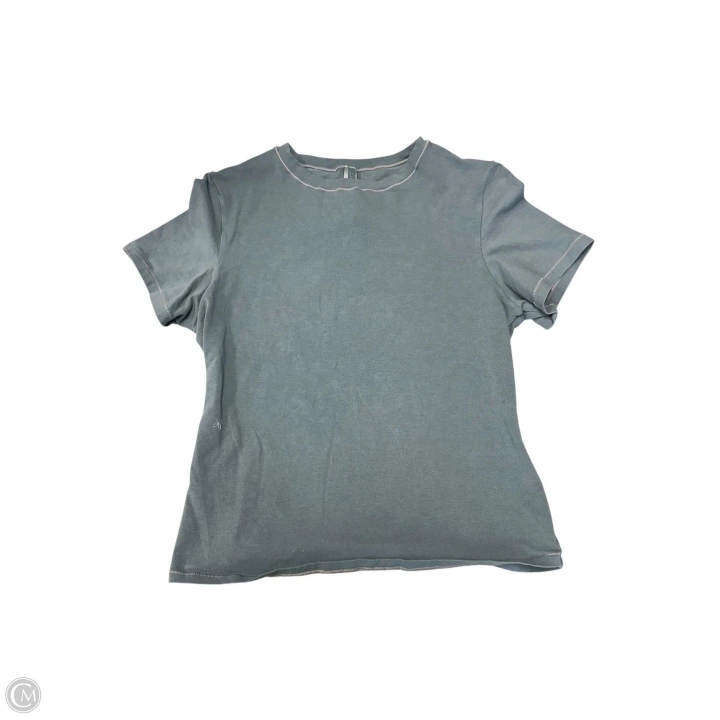 Top Short Sleeve By Skims In Blue, Size: Xl