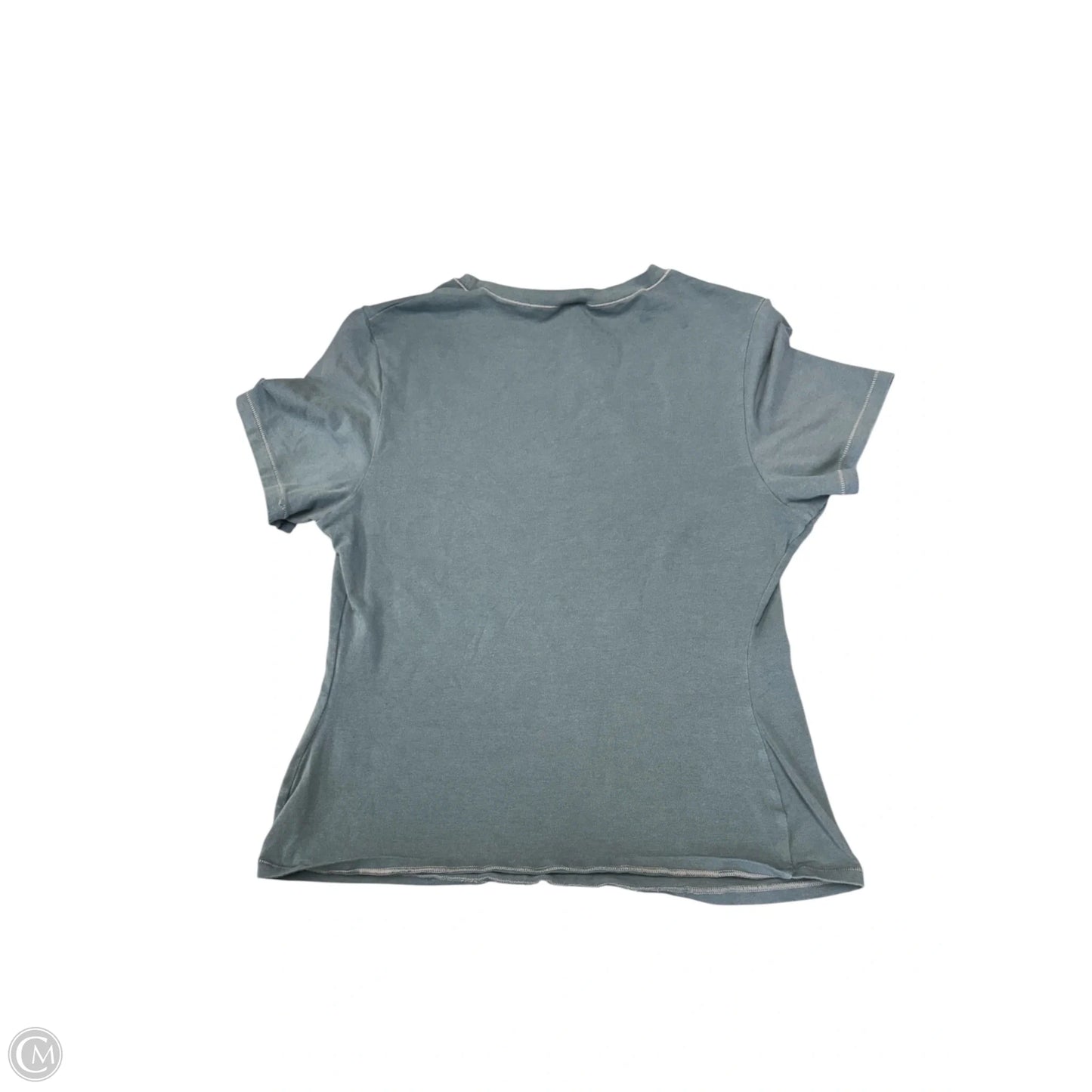 Top Short Sleeve By Skims In Blue, Size: Xl