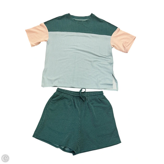 Shorts Set By Clothes Mentor In Green, Size: M
